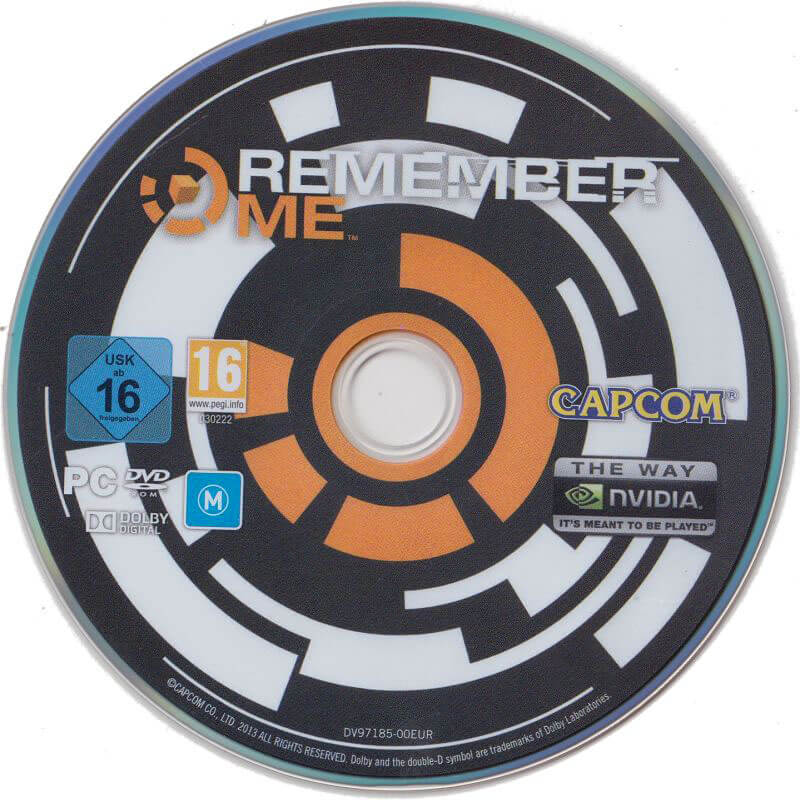 Лицензионный диск Remember Me для Windows